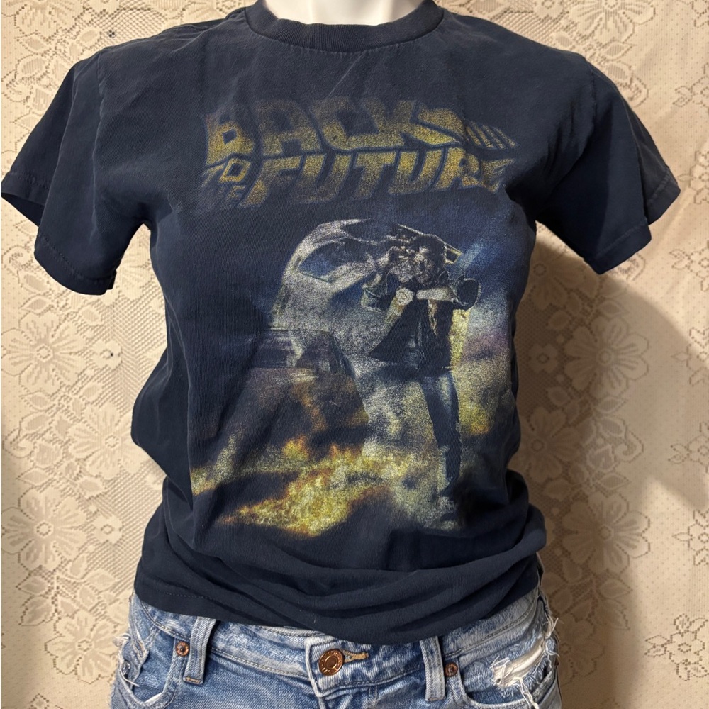 Back to the future graphic tee shirt